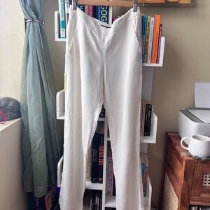 Theory White Pants